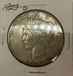 1923-S Peace Silver Dollar