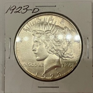 1923-D Silver Peace Dollar