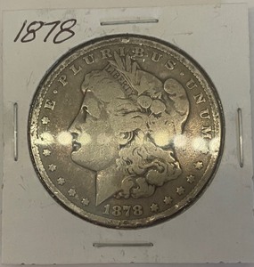 1878 7 Tail Feathers Morgan Silver Dollar