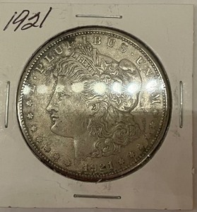 1921 Morgan Silver Dollar