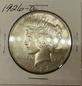 1926-D Peace Silver Dollar
