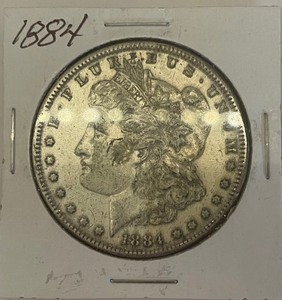 1884 Morgan Silver Dollar