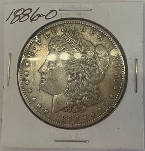 1886 - O Morgan Silver Dollar