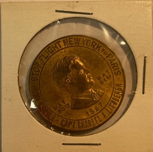Charles Lindbergh Token