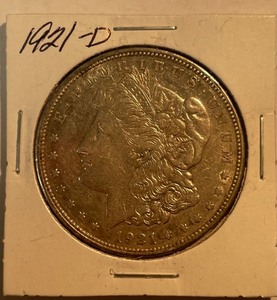 1921-D Silver Morgan Dollar