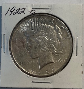 1922-D Silver Peace Dollar