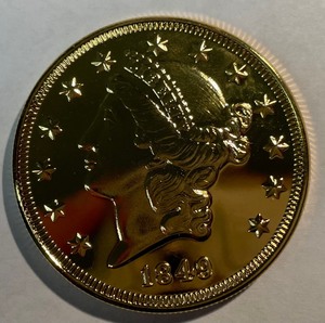 Liberty Double Eagle Token
