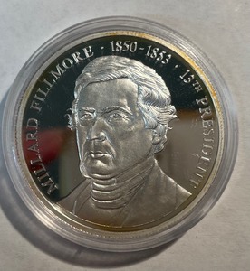 Millard Fillmore Token