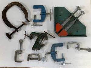 Large Lot of Vintage Clamps