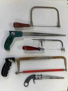 Lot of Five Saws