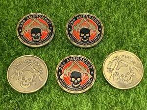 Lot of Five Come And Take It Second Amendment Coins