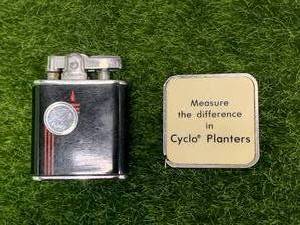 Cyclo Planters Tape Measure & Ronson Vanguard Lighter