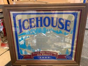Icehouse Bar Mirror 28 X 33 inch