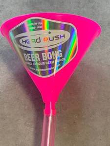 New Made in USA 29 Inch Pink Beer Bong