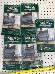 Lot of Five MRE�s (Meals Ready To Eat)