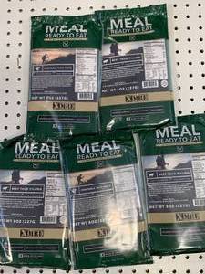 Lot of Five MRE�s (Meals Ready To Eat)