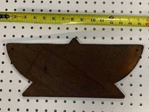 Heavy Cast Iron Ford Plaque  Sign 14 34 Inch Long