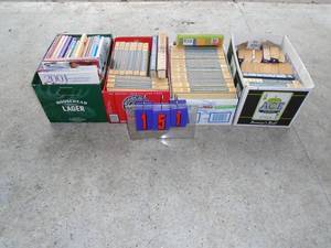 Qty of 4 boxes of craft & knowledge books. As shown.