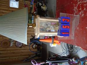 Display table lamp. As shown.