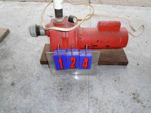 Redlion 230 volt irrigation pump. GE motor. Not used for a couple years. As shown.