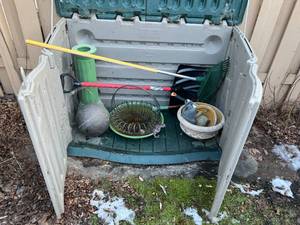 lot 8 image: Outside Tool  Supply Storage Shed & Contents
