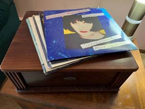 lot 11 image: Grosley Record Player & Records