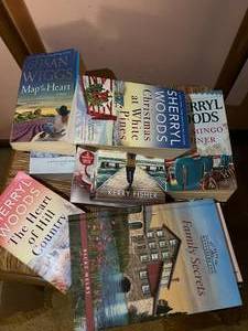 lot 43 image: Chair & Lot of Books