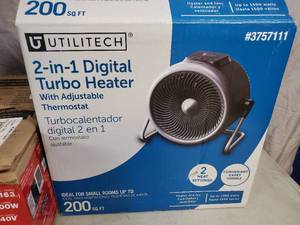 lot 183 image: Space Heater, Bath Fan, Ice Maker - Customer Returns