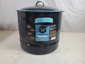 lot 6 image: New Granite Ware 3 Piece Pot