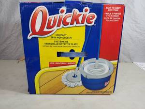 lot 34 image: New Quickie Spin Mop System