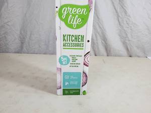 lot 36 image: New Green Pan 5 Piece Kitchen Utensil Set
