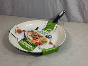 lot 37 image: New Green Pan Rio Collection Fry Pan