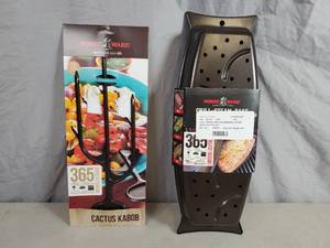 lot 100 image: 2 New Nordic Ware Grilling Items