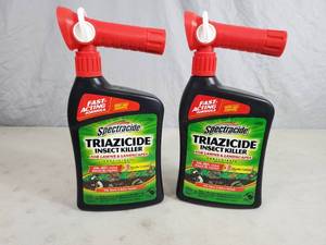lot 109 image: 2 New Bottles of Spectracide Triazicide Insect Killer