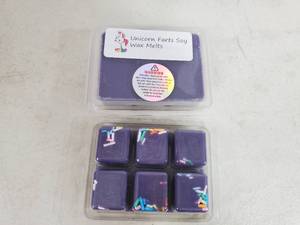 lot 134 image: 2 New Unicorn Farts Soy Wax Melts