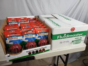 lot 153 image: New Case of 21 Fluidmaster Toilet Flapper Valves