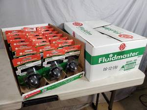 lot 154 image: New Case of 21 Fluidmaster Toilet Flapper #1 Valves