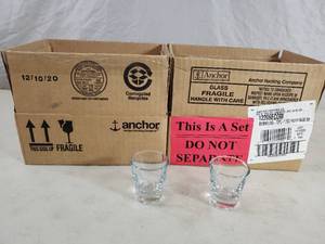 lot 191 image: 24 New Anchor Shot Glasses