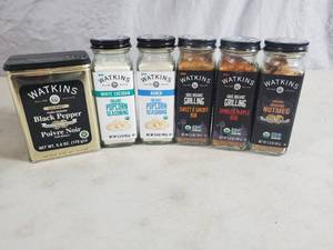 lot 238 image: New Watkins Grilling Spices and More