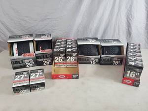lot 240 image: New Bell Bike  Bicycle Tires and Tubes