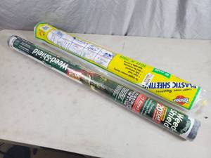 lot 251 image: New Rolls of Garden Fabric and Utility Plastic