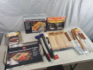 lot 254 image: New BBQ Grilling Items