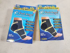 lot 255 image: 2 New Foot Angel Sleeves