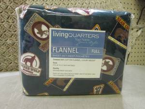 lot 370 image: (BSB) Full Size Flannel Sheet Set...