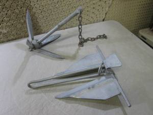 lot 78 image: (BSB) 2 Boat Anchors...