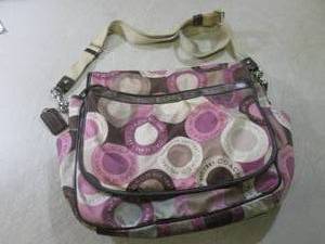 lot 125 image: (BSB) Coach Purse Used Stains...