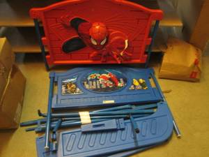lot 133 image: (RMT) Kids Spiderman Bed Frame...