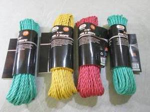 lot 158 image: (F-0) 4 - 72 ft 14 Poly Braided R...