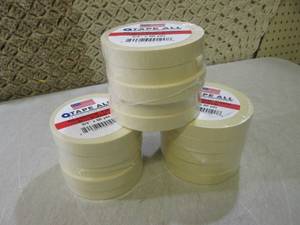 lot 159 image: (EC1) 3 - 5pks (15 Rolls) Masking T...
