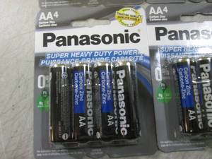 lot 161 image: (BSB) 4 - 4pks Panasonic AA Batteri...